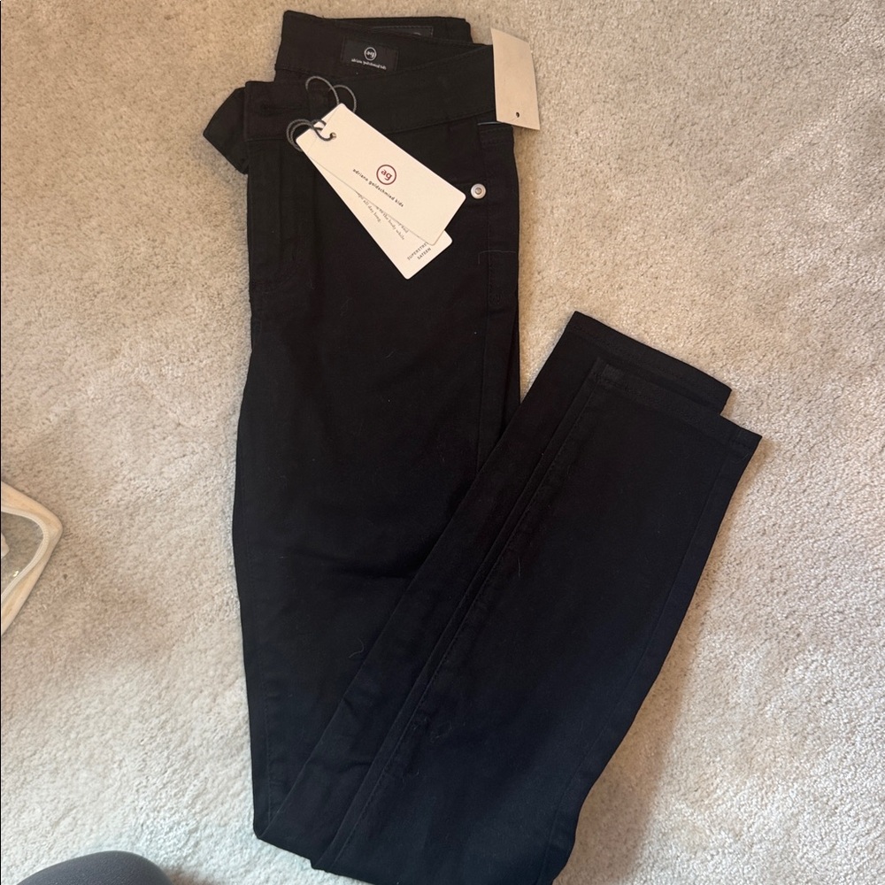 AG Adriano Goldschmied Black Superstretch jeans